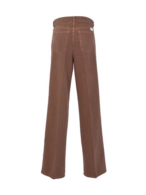 Pantalone Dora in bull di cotone Nine in the morning | 9SS26 DAA10MOCHA